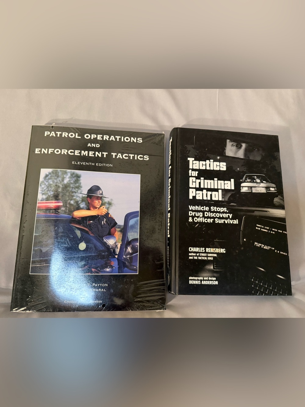 Tactics for Criminal Patrol & Patrol Operations - Black Hardcover Set
